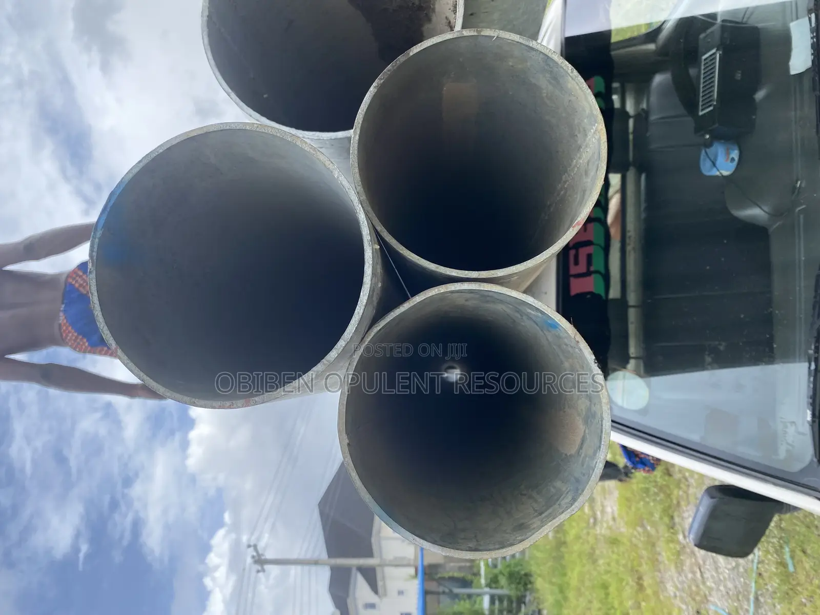 6” 5mm 20ft Pure Galvanized Steel Pipe