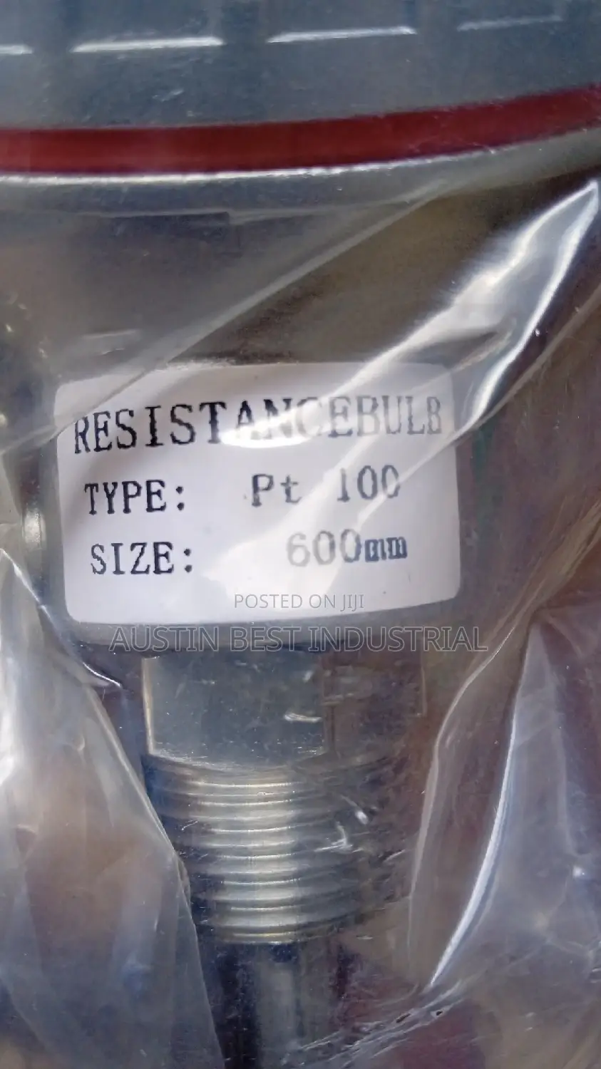 Resistance Bulb Thermocouple PT100 600MM