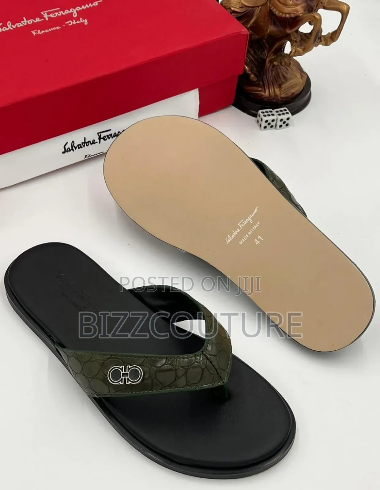 Original Salvatore Ferragamo Slippers Available in Store