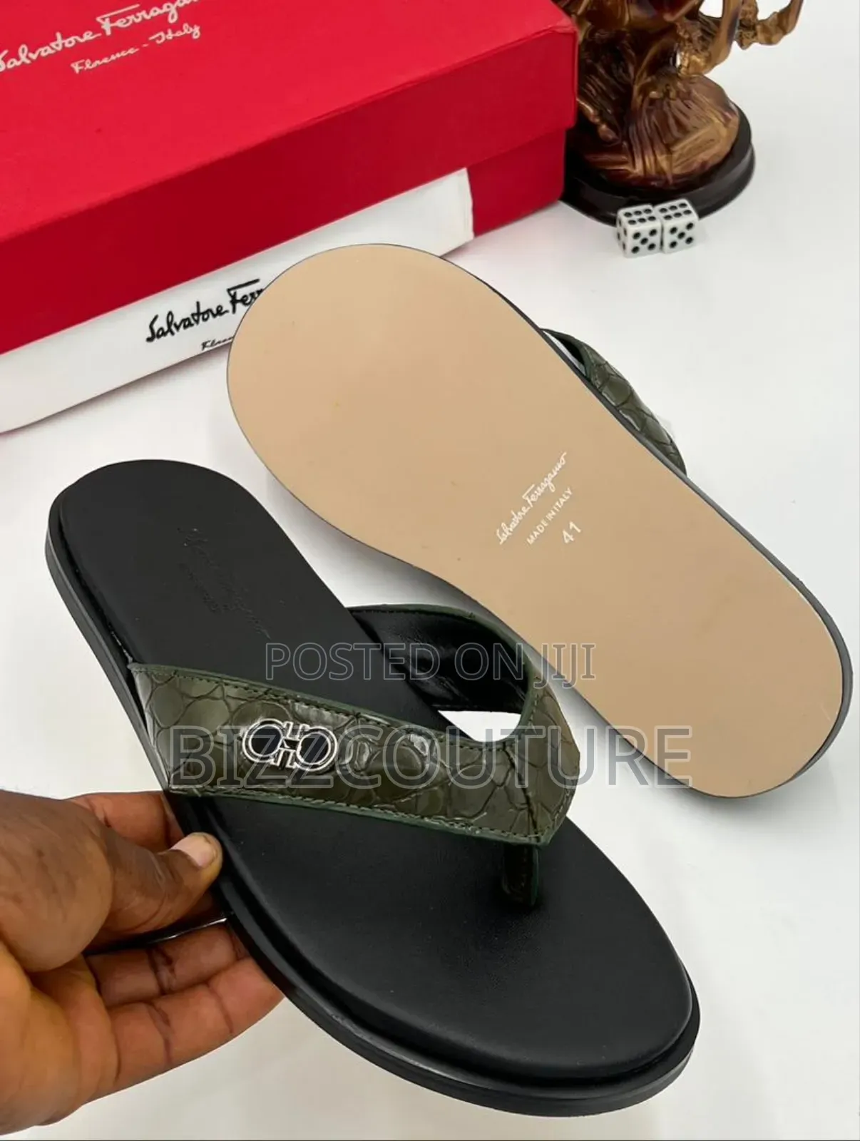 Original Salvatore Ferragamo Slippers Available in Store
