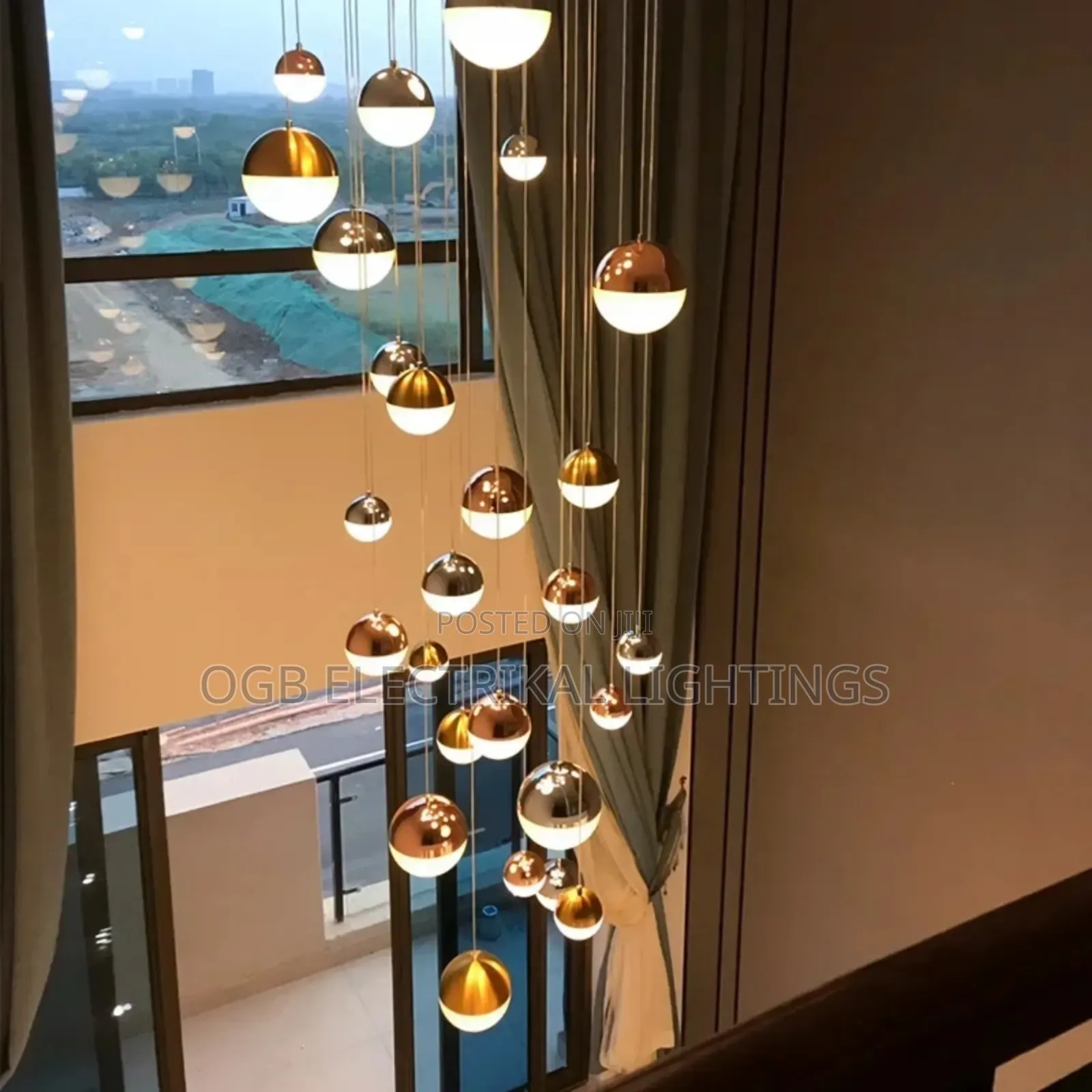 Staircase Pendant Chandelier