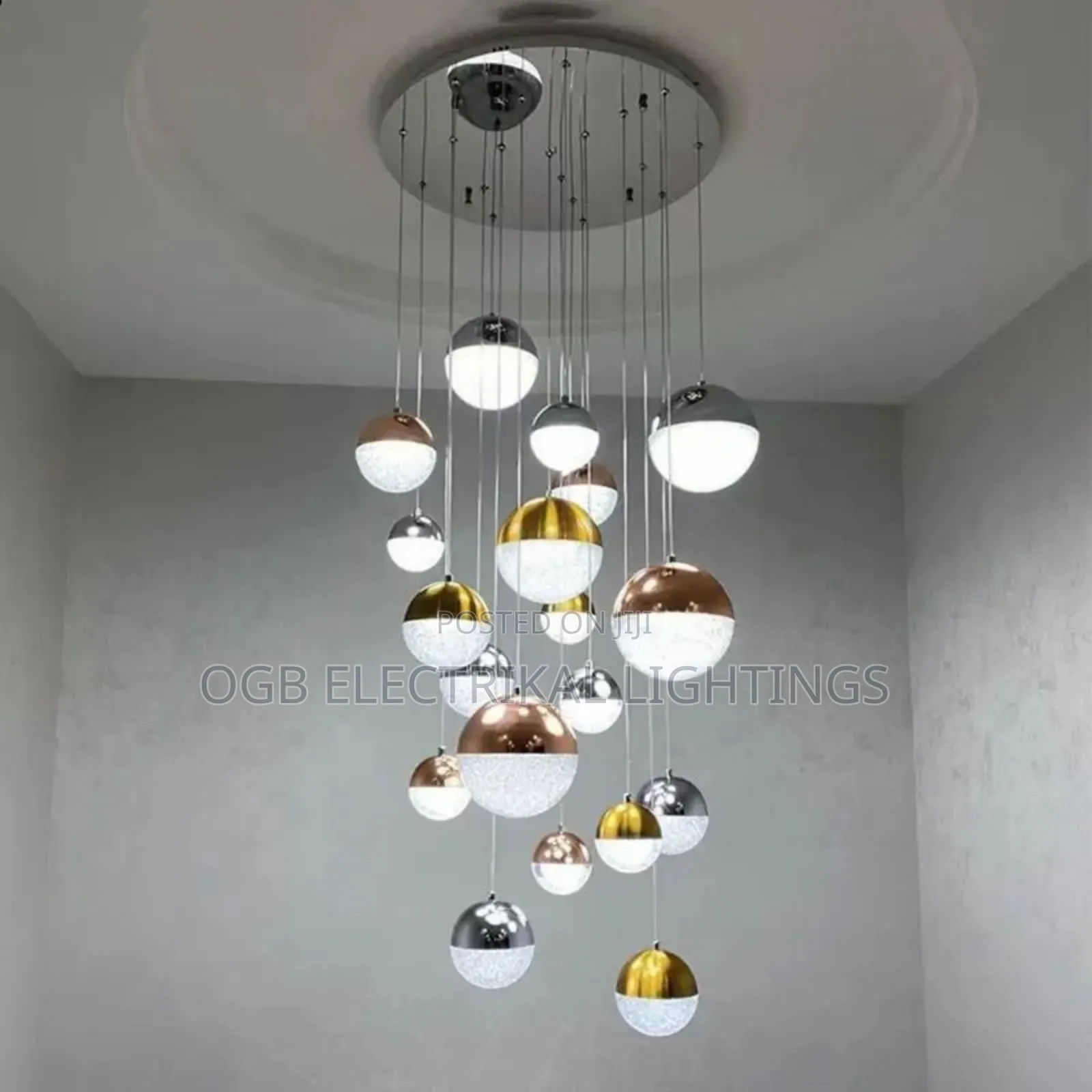 Staircase Pendant Chandelier