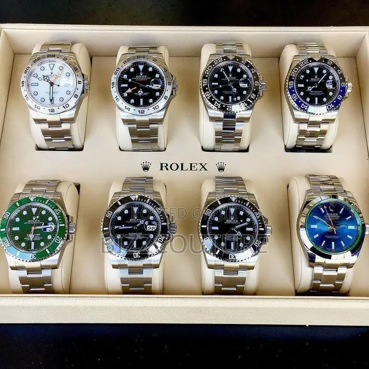 Original Rolex Calander Silver Chain Watch Is Available