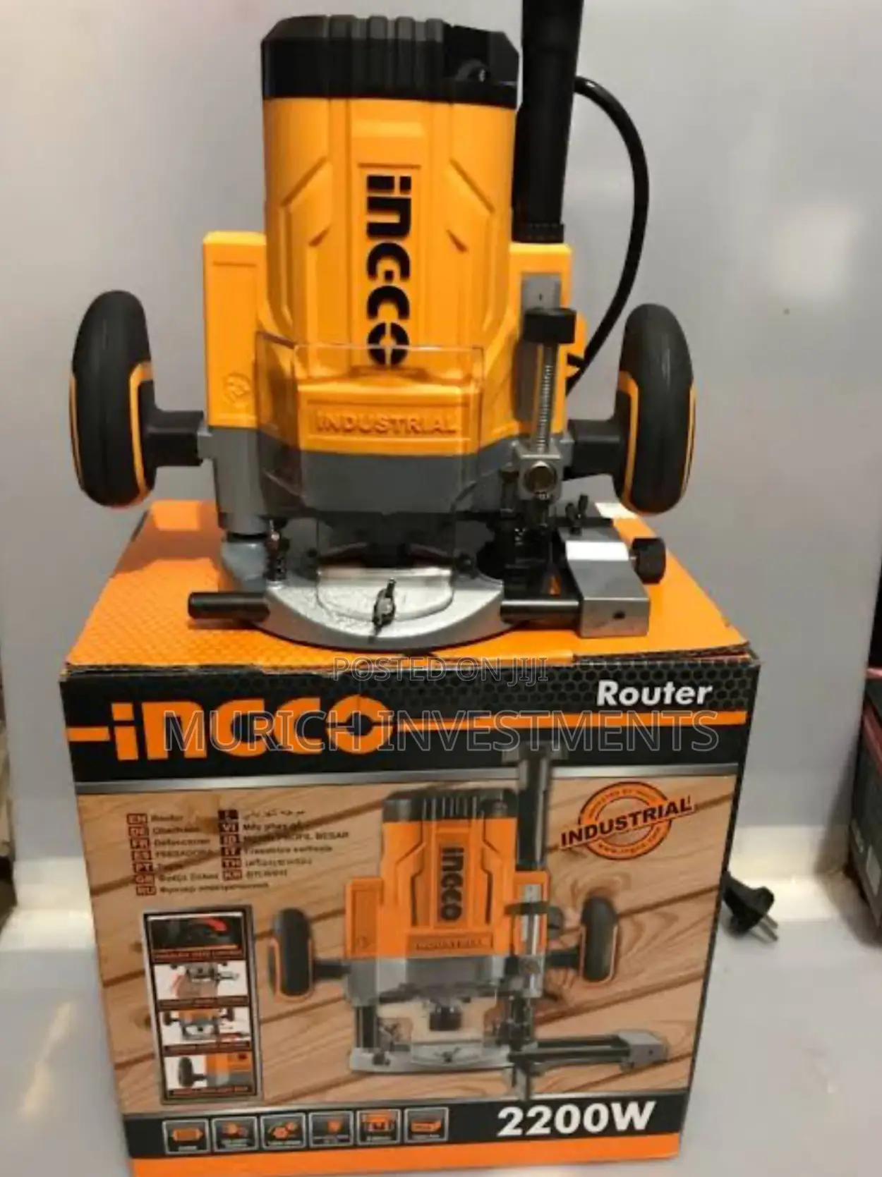 Industrial Electric Router 2200W – Variable Speed– RT22008