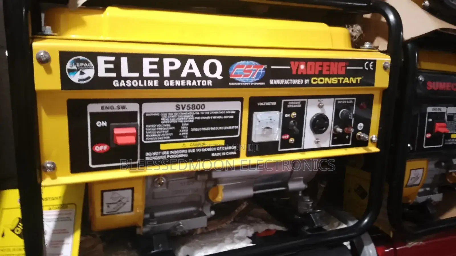 Elepaq Constant 3.5kva 100 Percent Cooper Coil