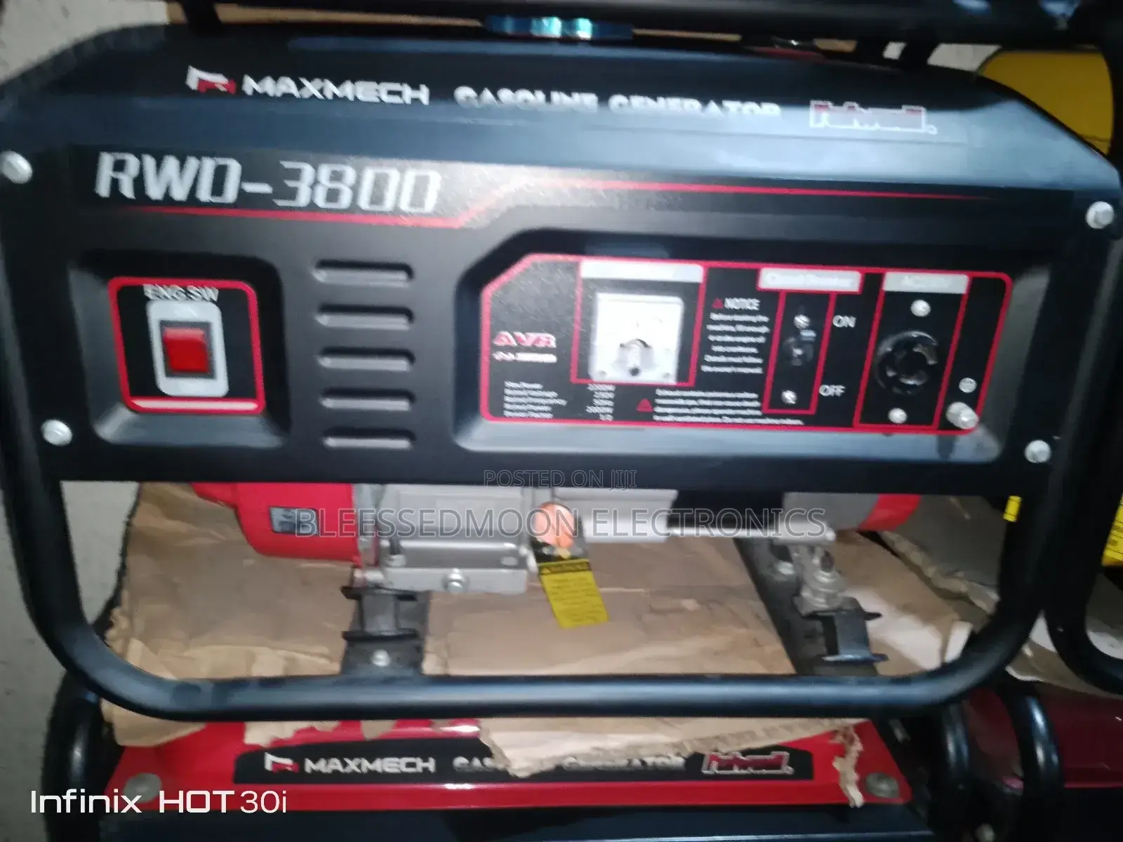 Maxmech Cooper Coil Generator 3.5kva