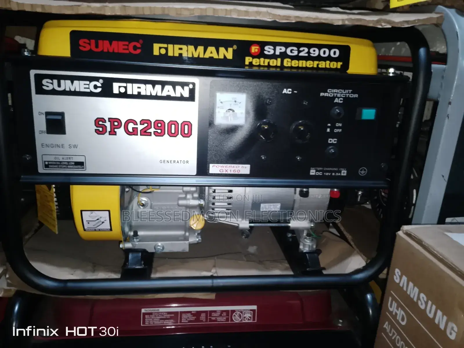 Sumec Firman Generator Full Cooper Coil 3kva