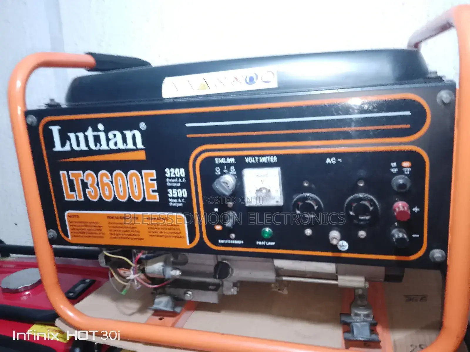 Lutian Copper Coil Generator 4kva 3 Years Warranty