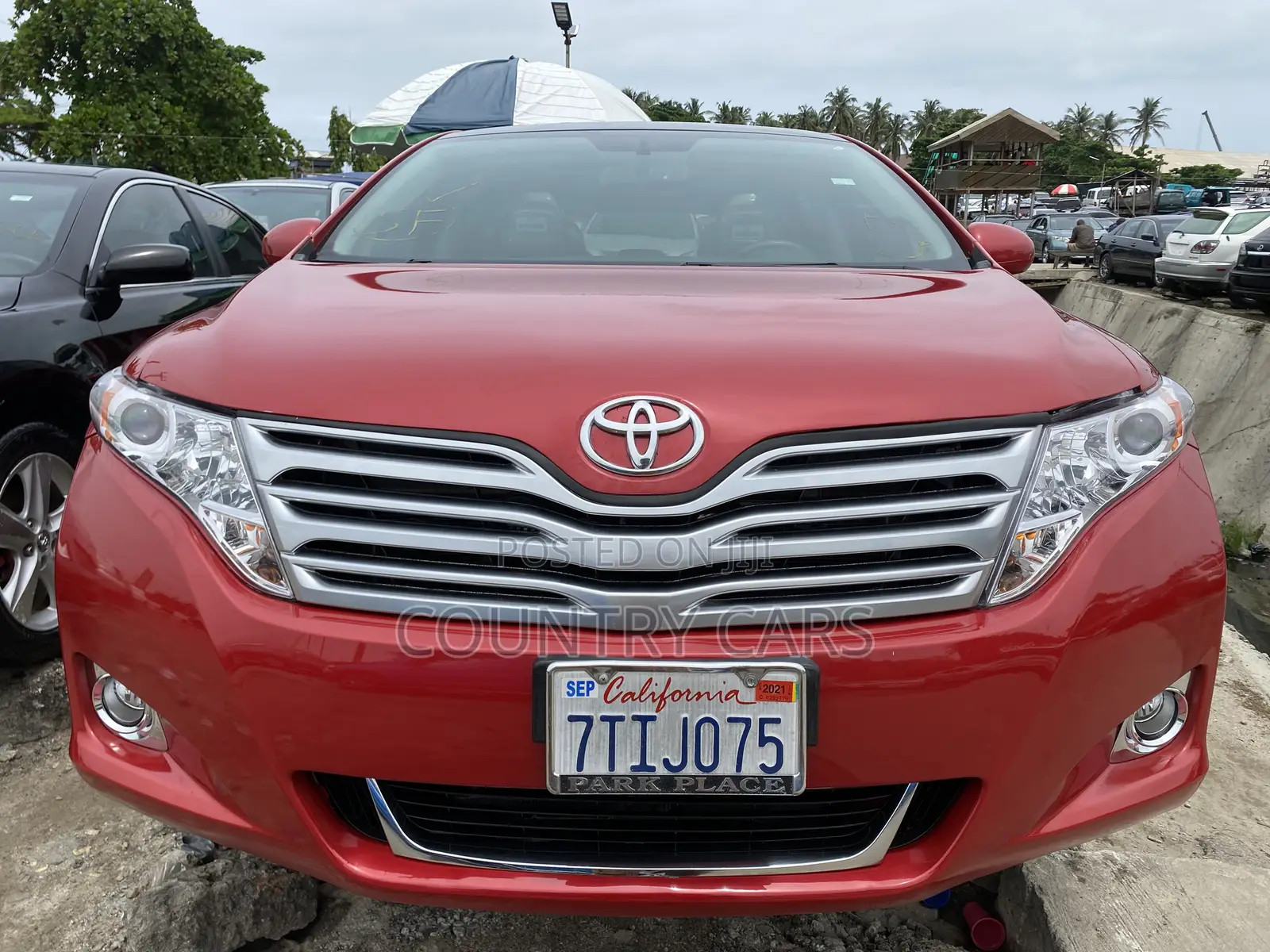 Toyota Venza V6 2010 Red