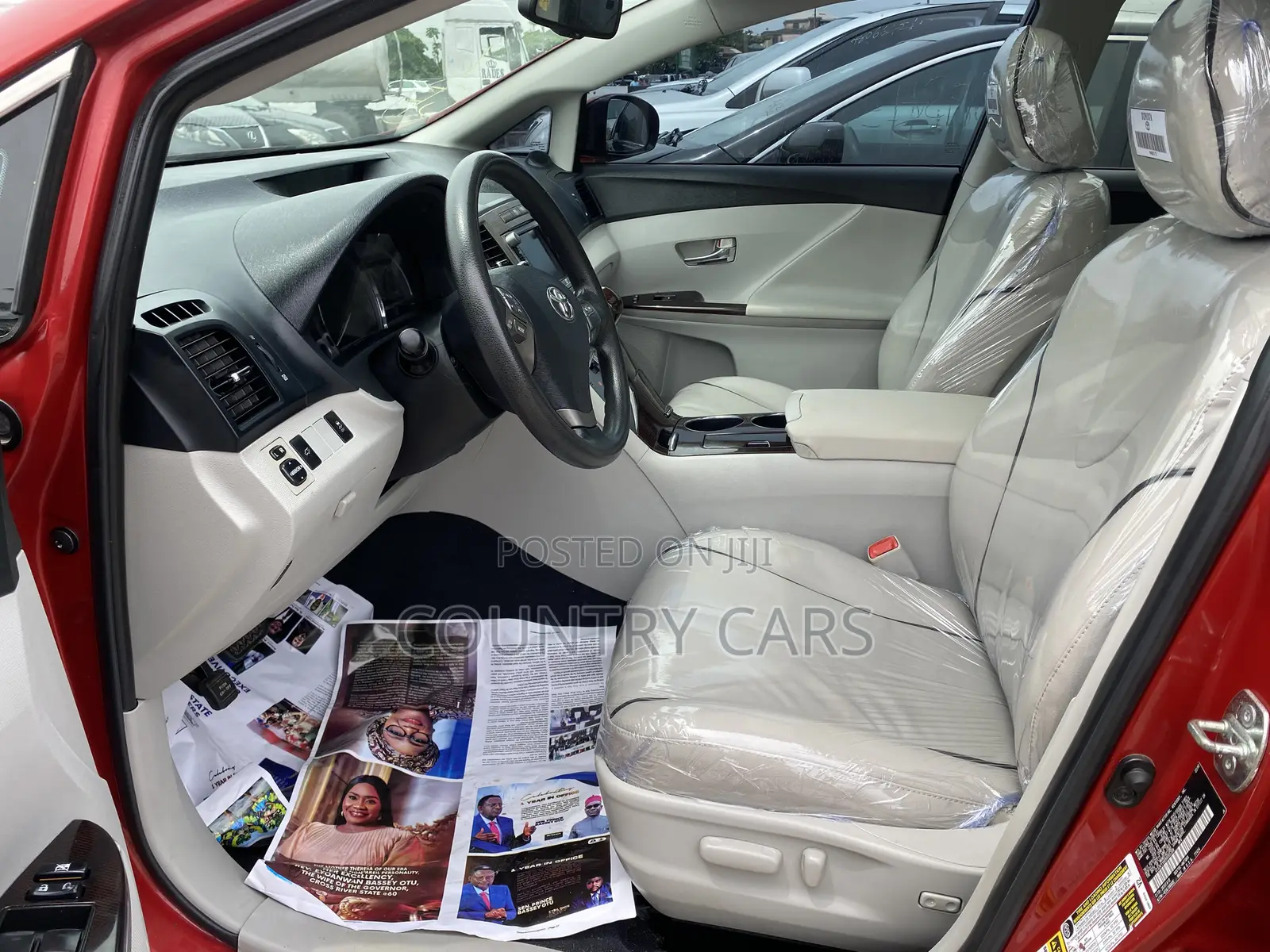 Toyota Venza V6 2010 Red