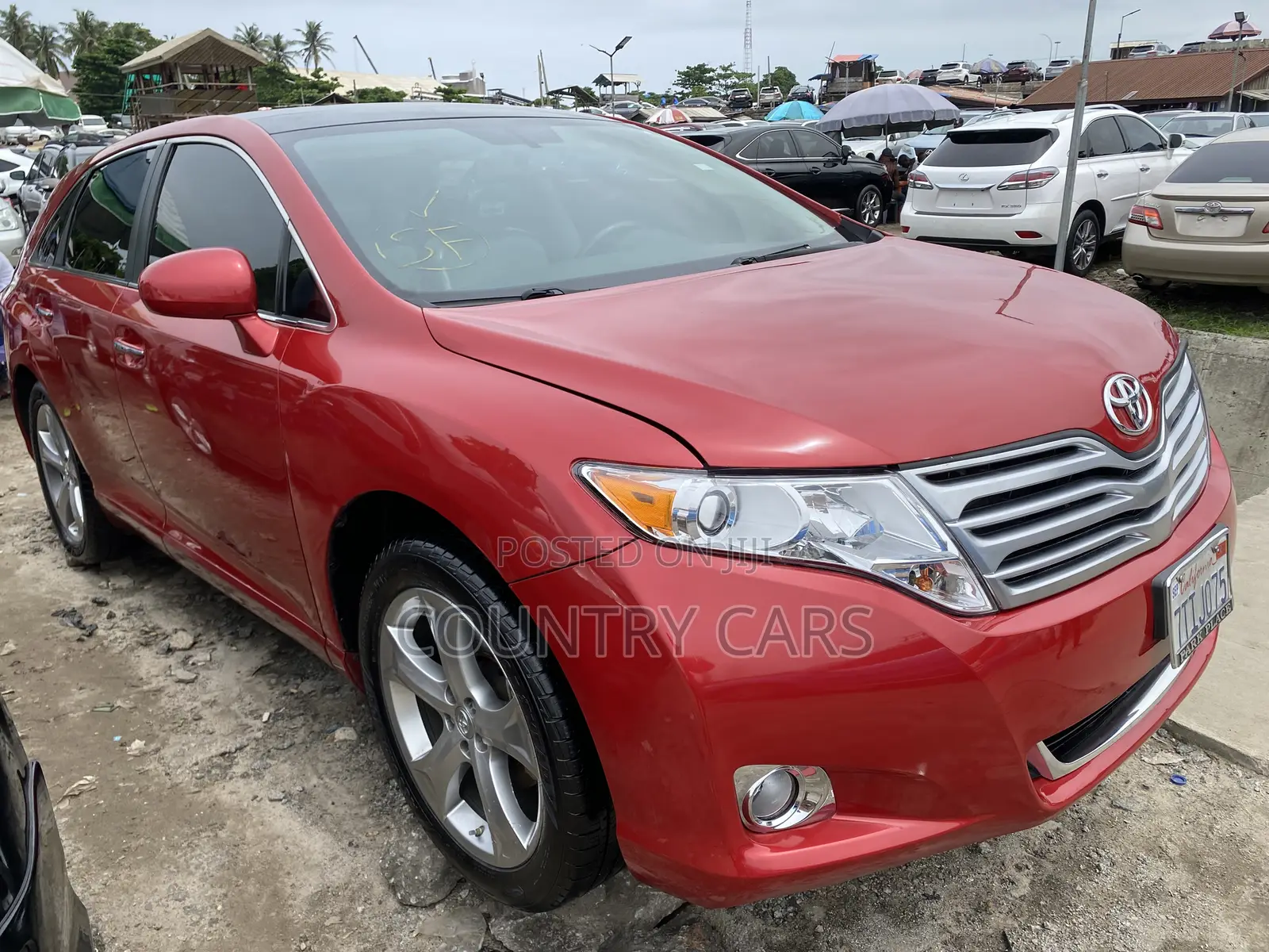 Toyota Venza V6 2010 Red