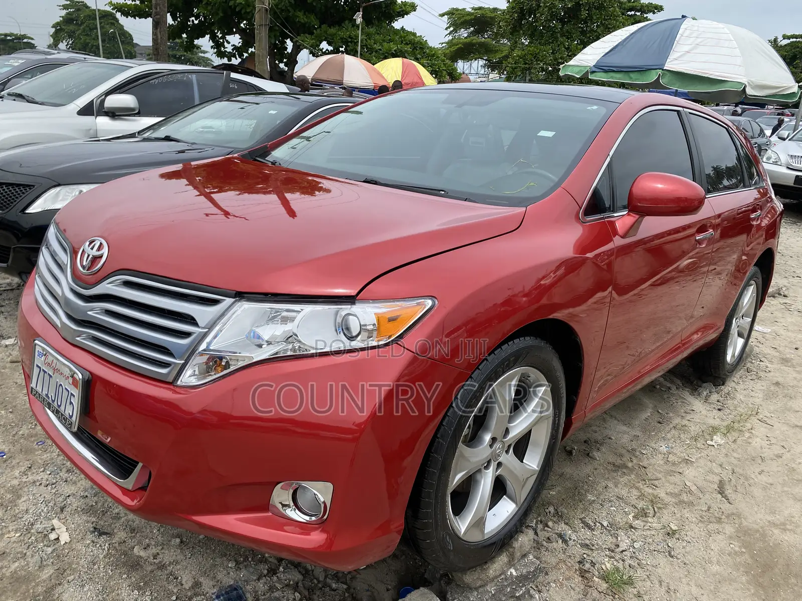 Toyota Venza V6 2010 Red
