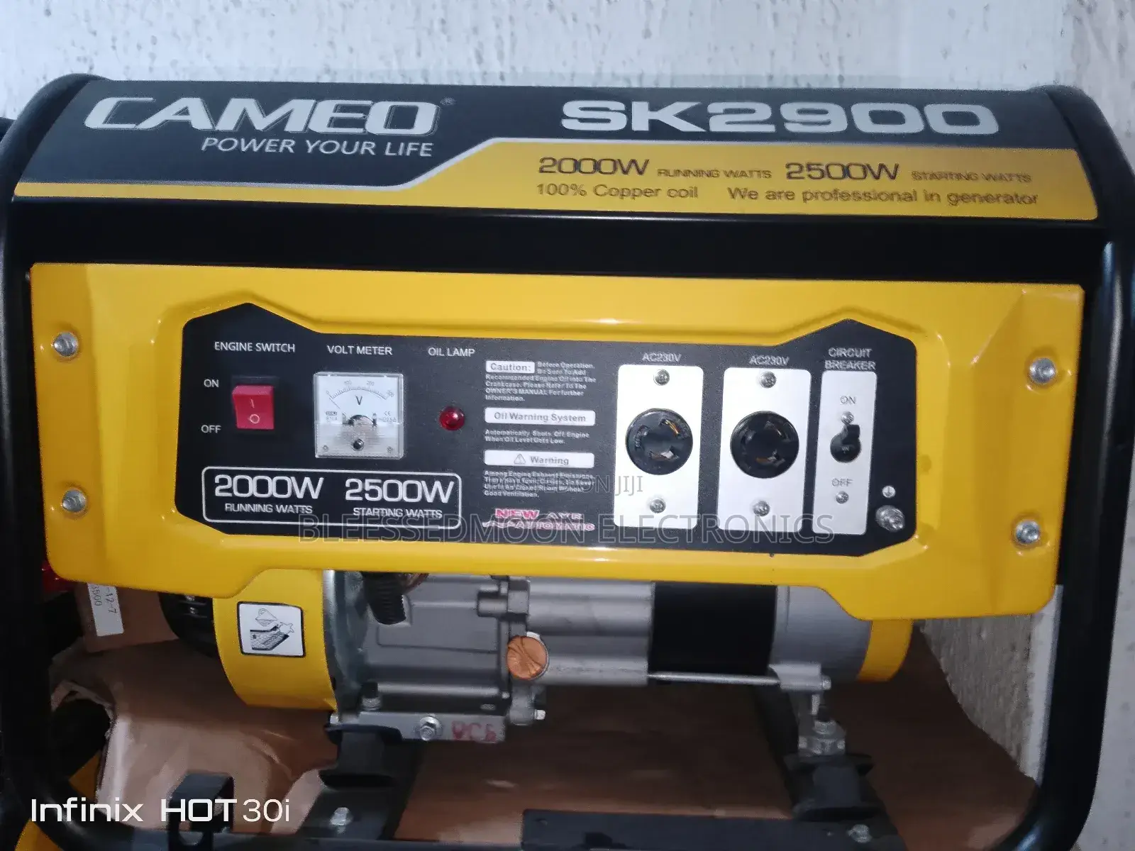 Cameo Japan Standard Cooper Coil Generator 3kva