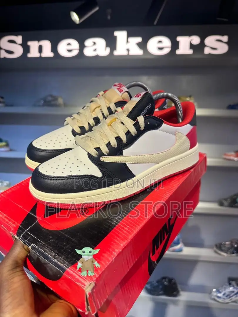 Original Travis Scott X Air Jordan 1 Low Custom Sneakers