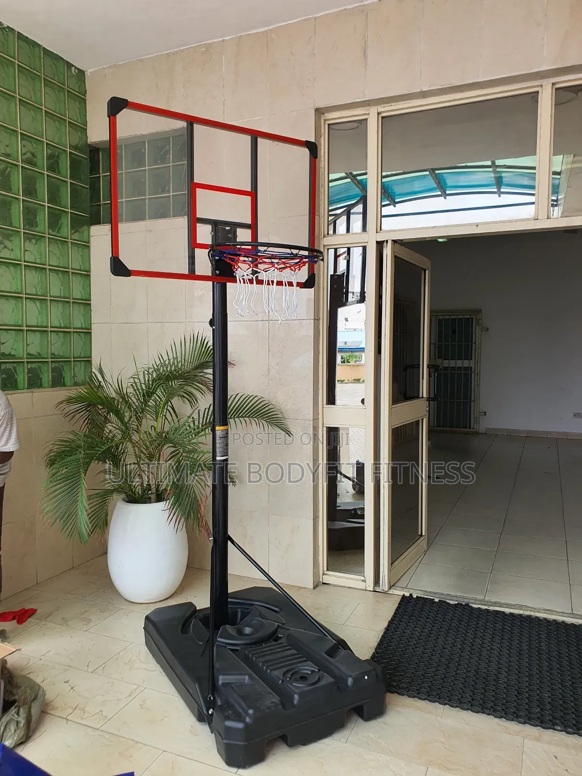 Brand New Heights Adjustable Basketball Stand