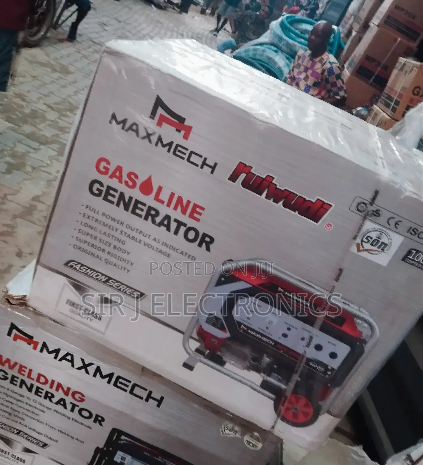 8.5kva Maxmech Keystart Petrol Generator With 100% Copper