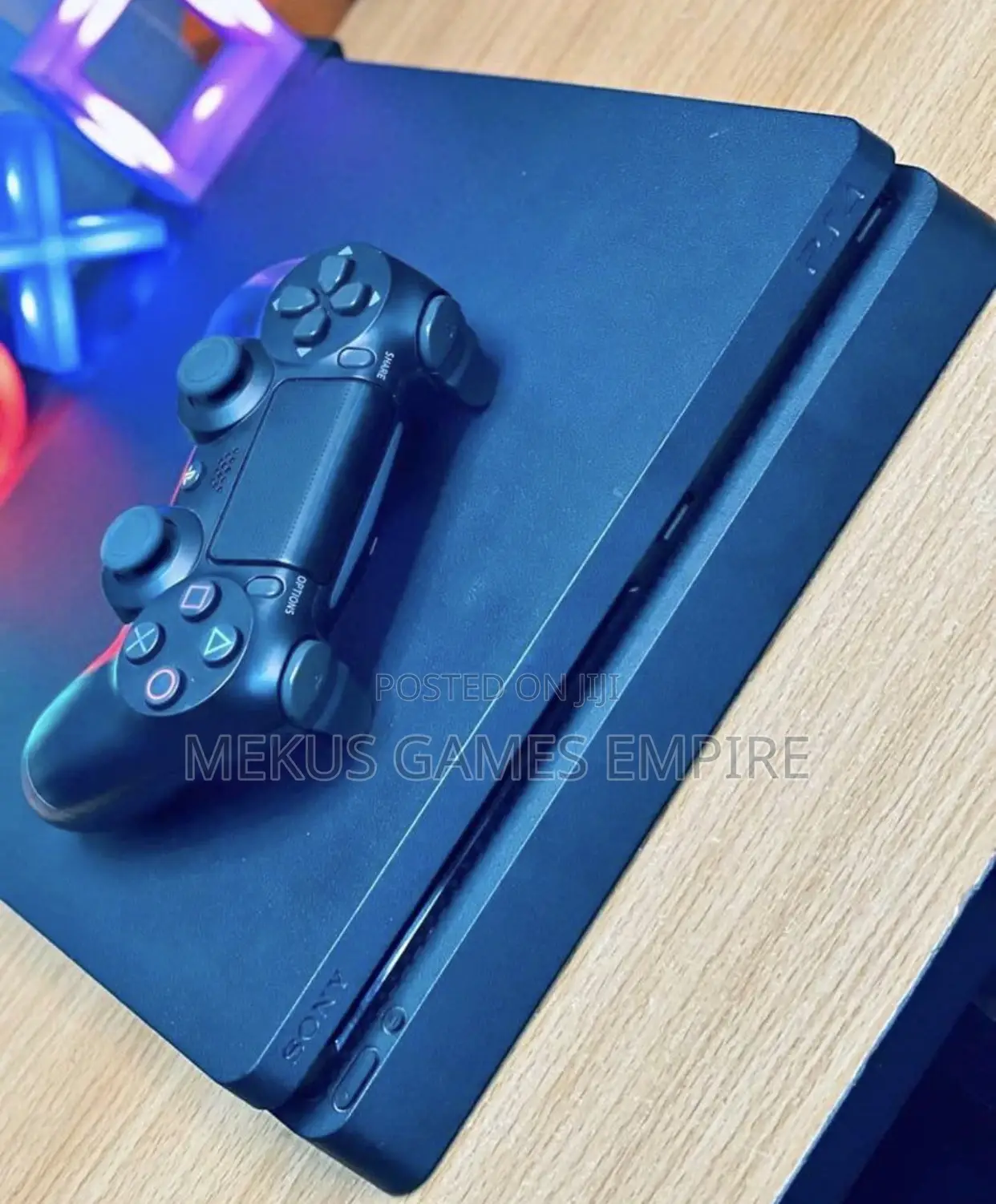 Ps4 Slim Console + 9 Installed Games Both Fc25,Gta Mk