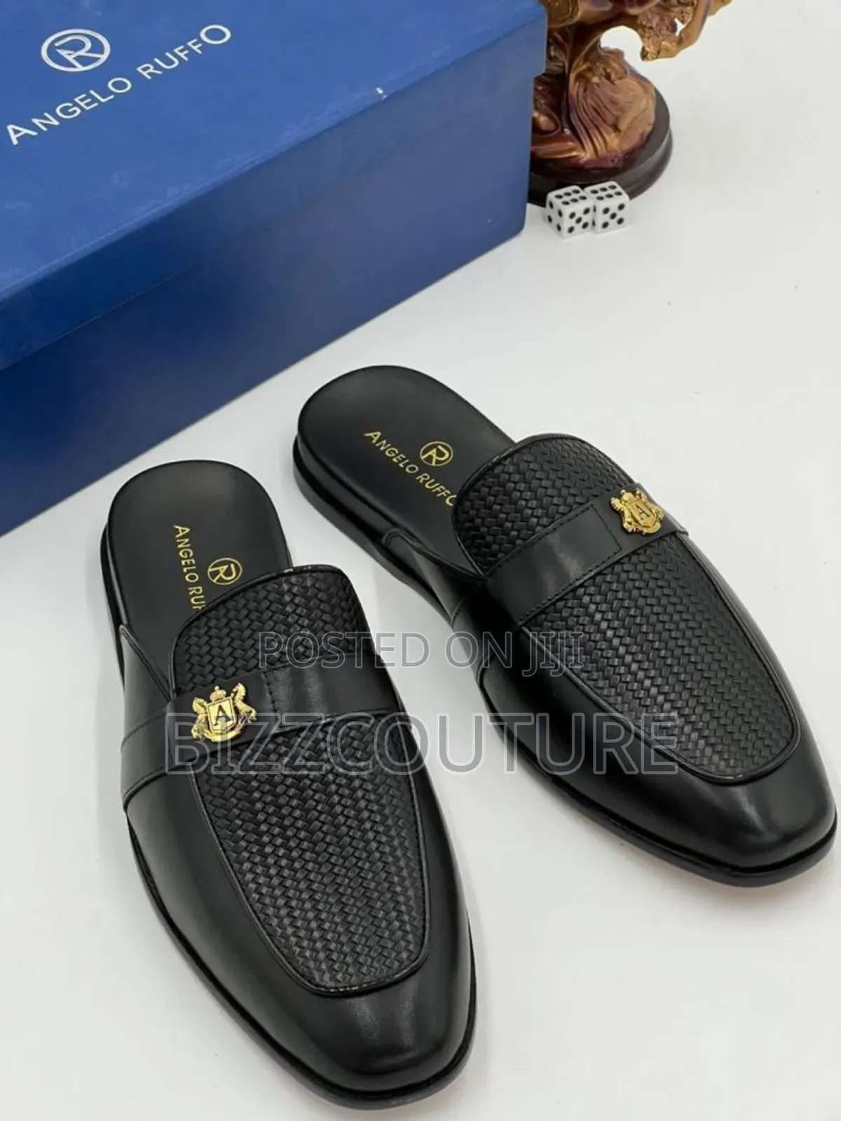 Original Italian ANGELO RUFFO Half Shoes Available in Store