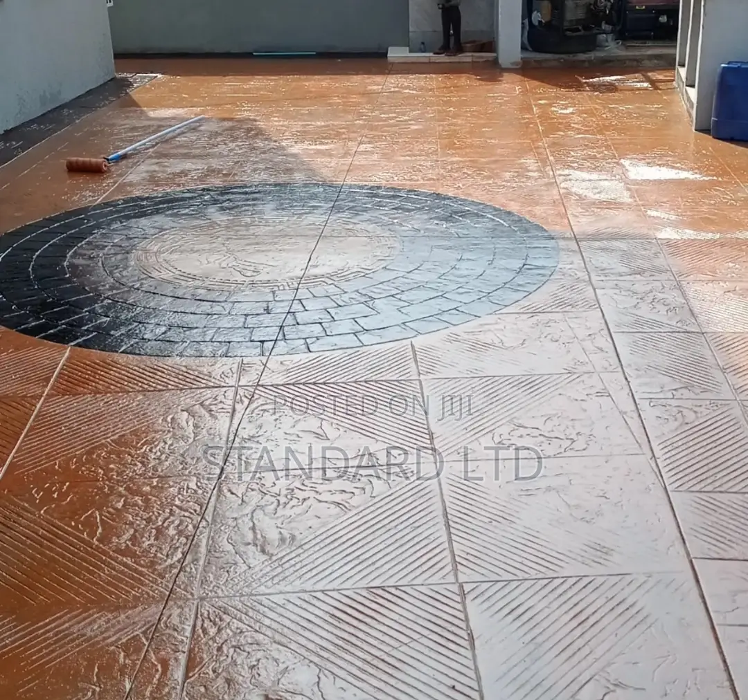 Standard Stamp Concrete Floor