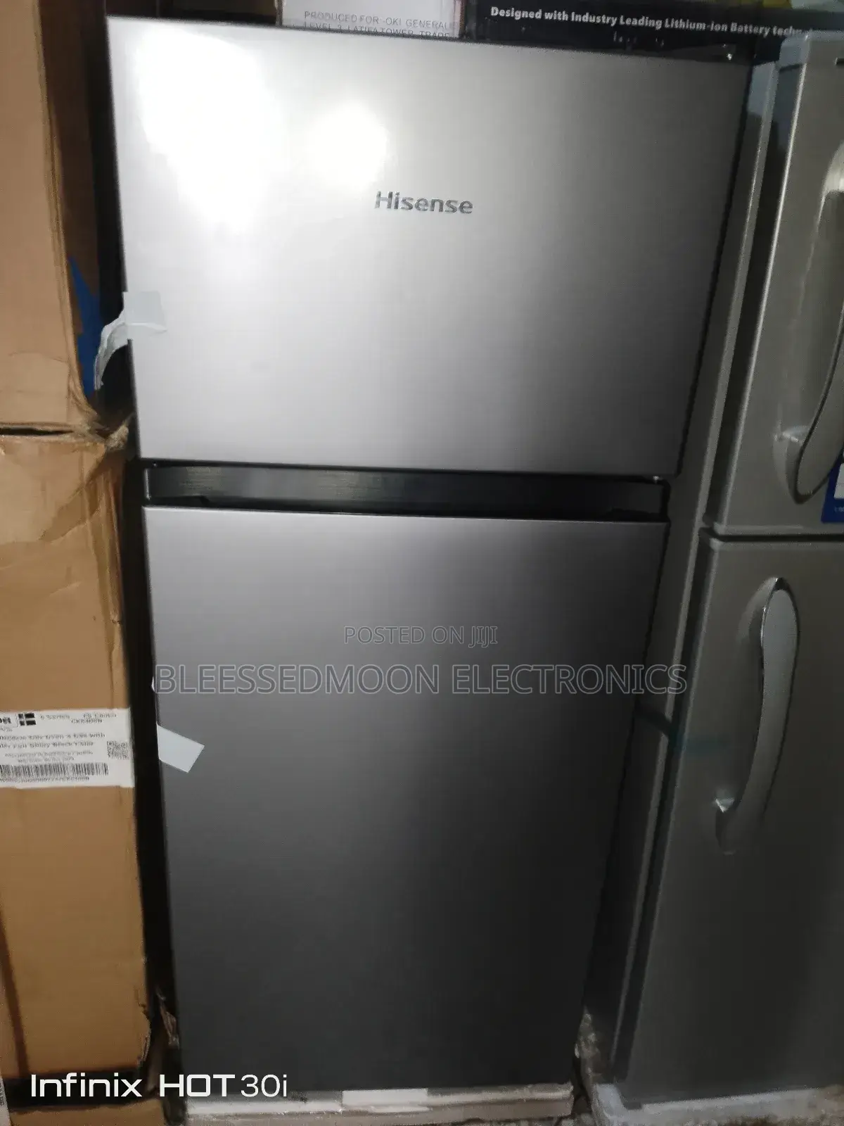 Hisense Low Voltage Standing Fridge 3 Years Garranty