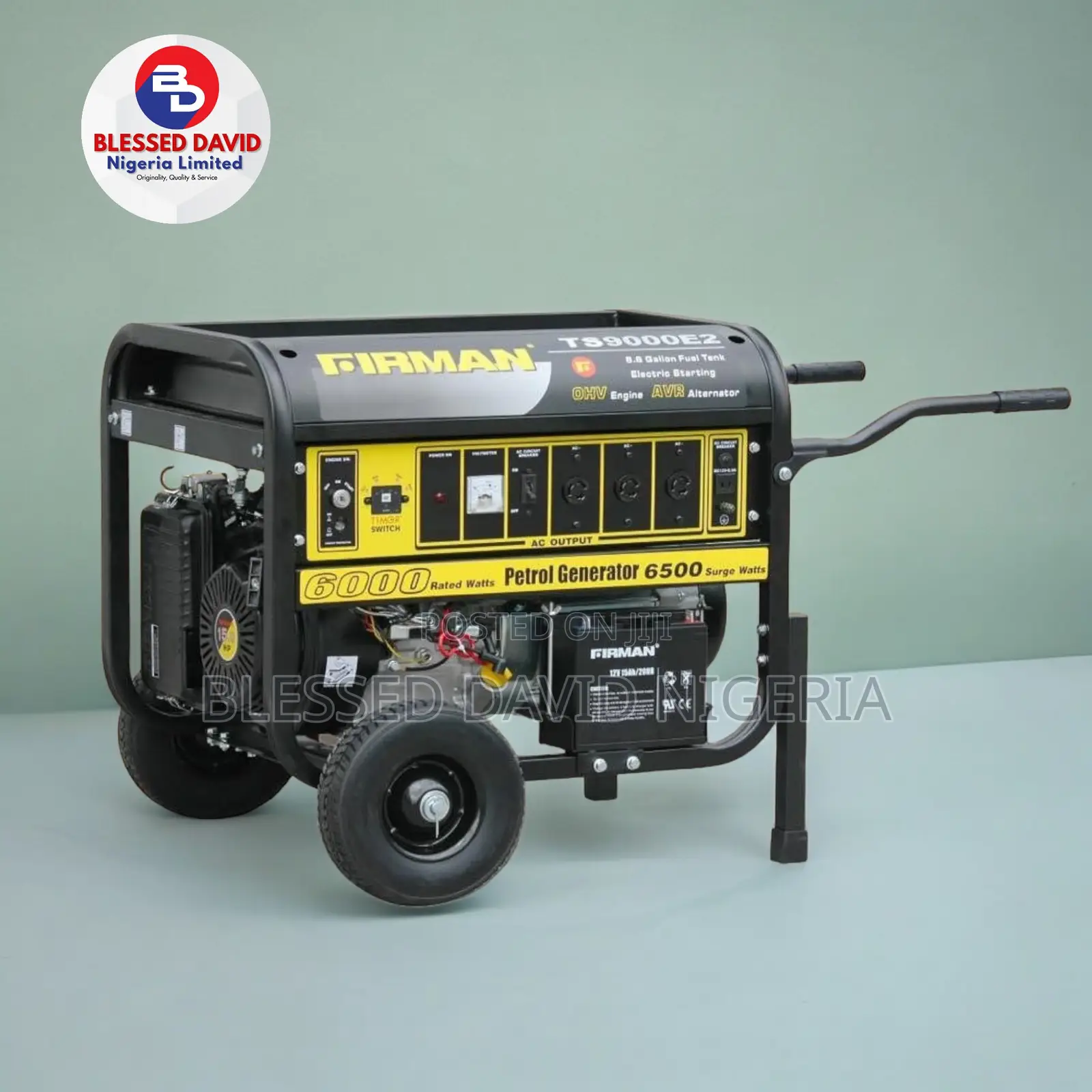 Firman TS9000E2, 7.5kva (6.0kw) Key Starter Timer Generator