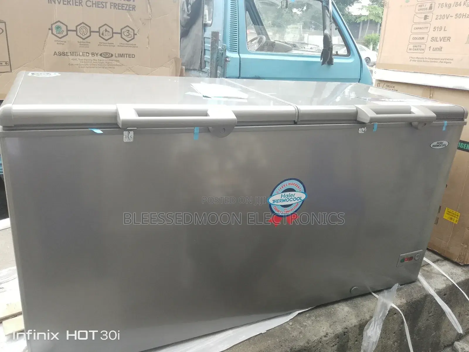 Haier Thermocool Inverter Freezer 6 Fit 5 Years Warranty