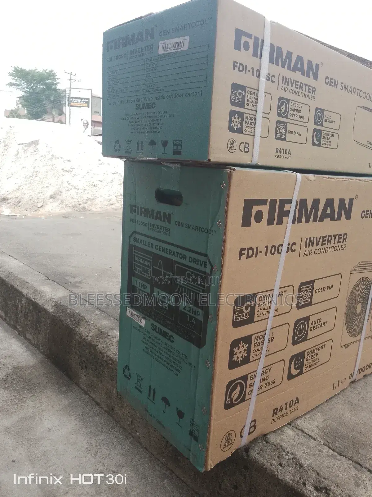 FIRMAN Air Conditioner 1.1hp Inverter 3 Yrs Warranty