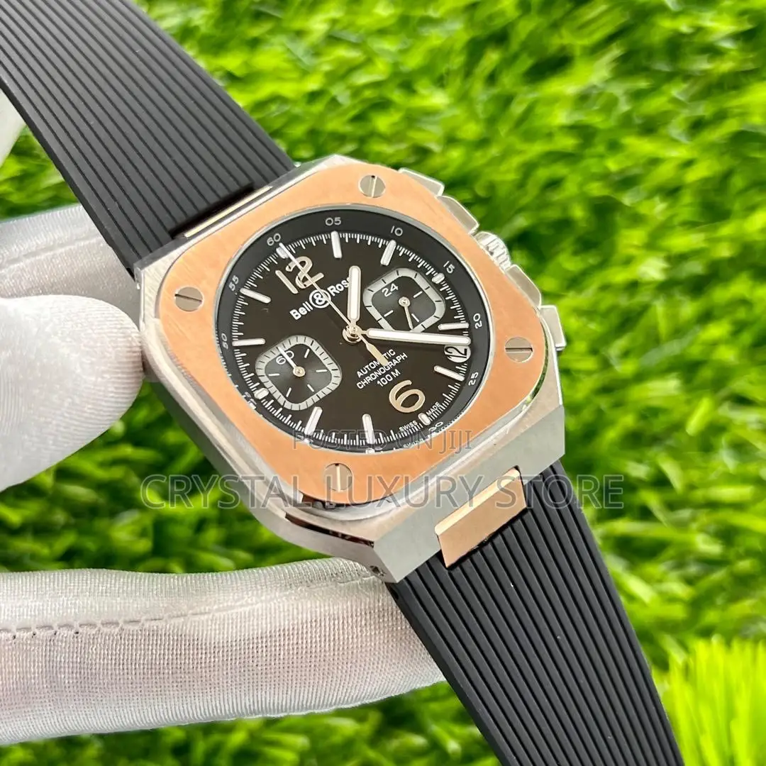 Bell Rose Quality Luxury Wristwatch