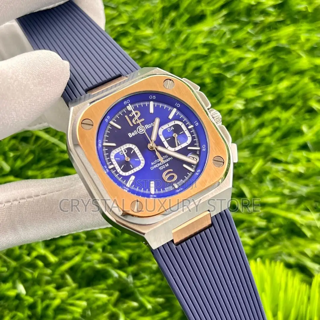 Bell Rose Quality Luxury Wristwatch