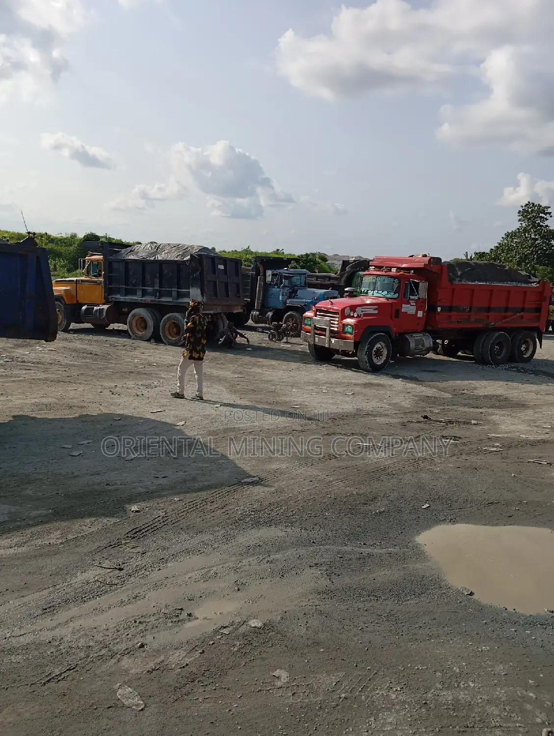 Iron Chippings and Granite