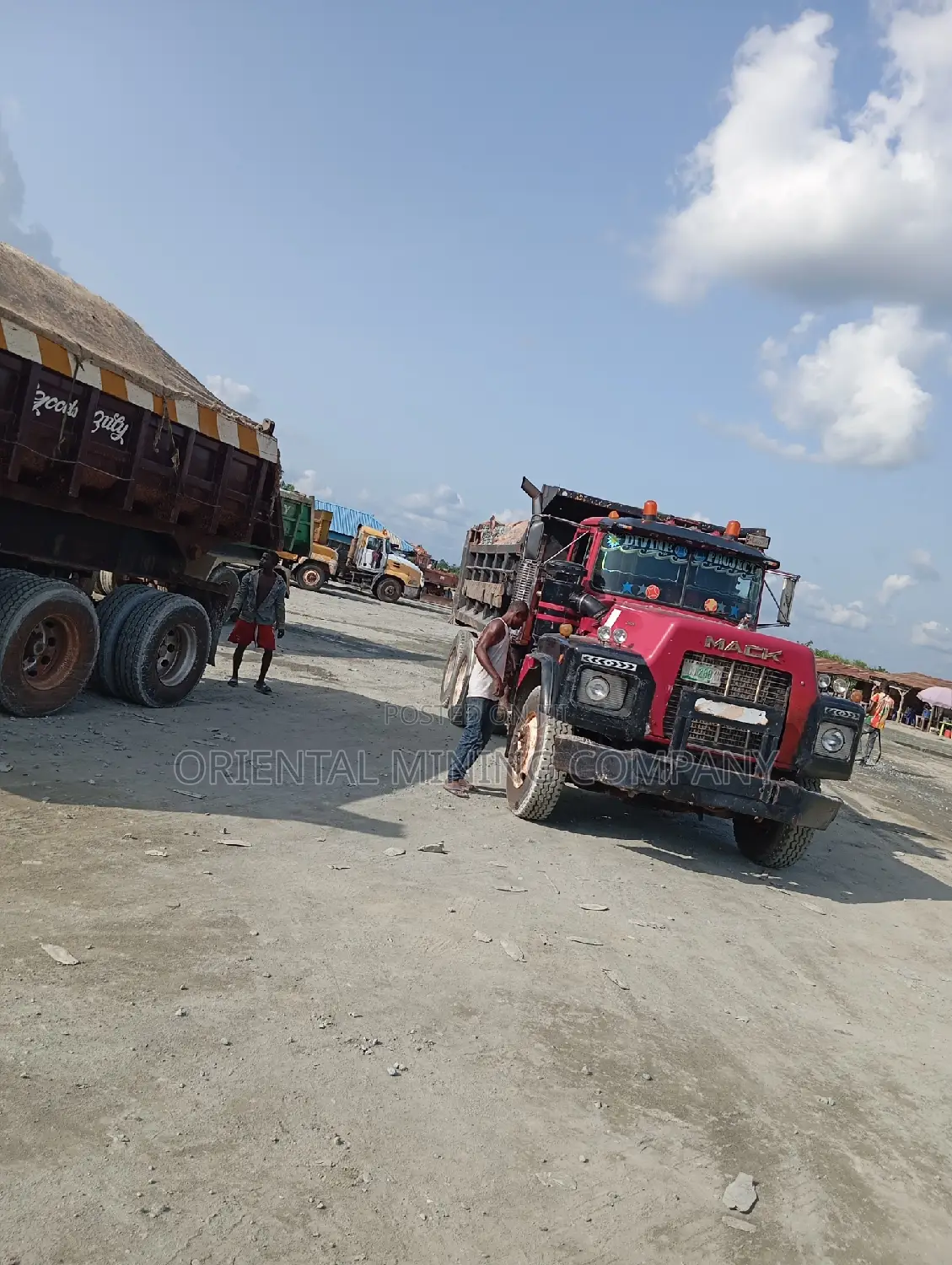 Iron Chippings and Granite