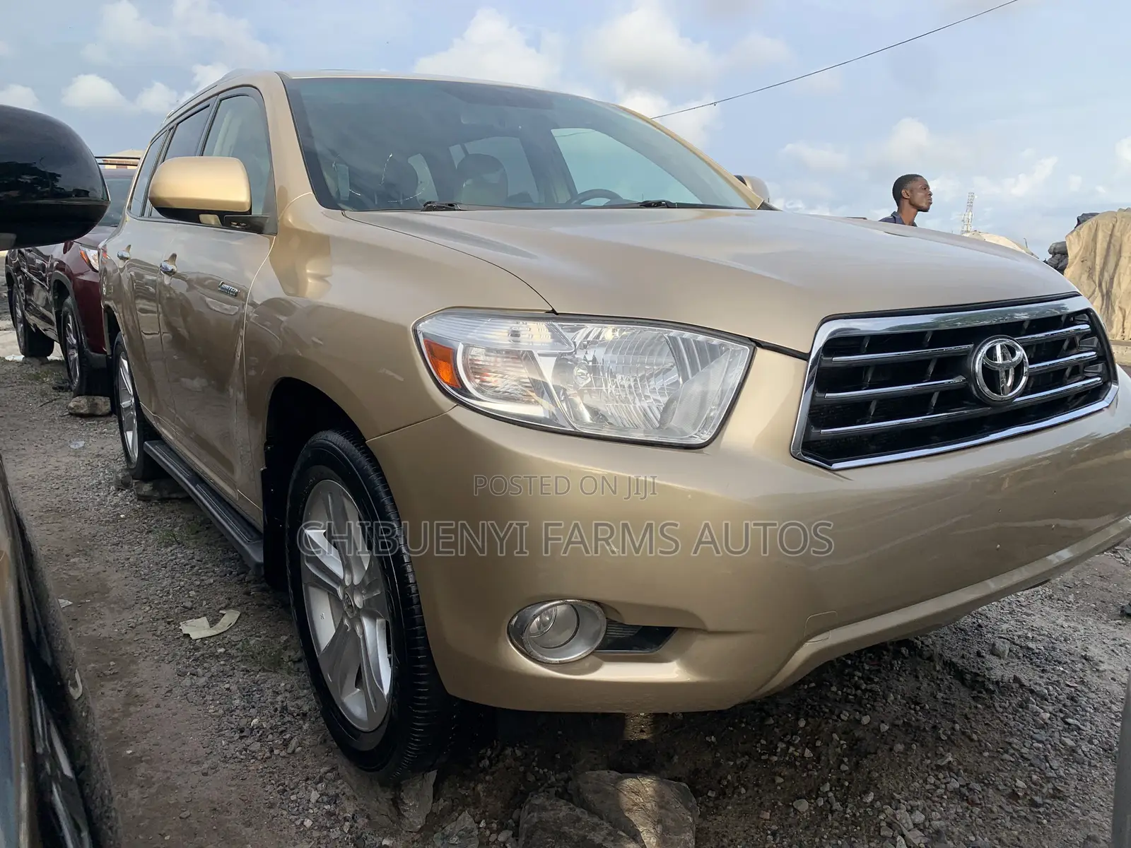 Toyota Highlander Limited 2009 Gold
