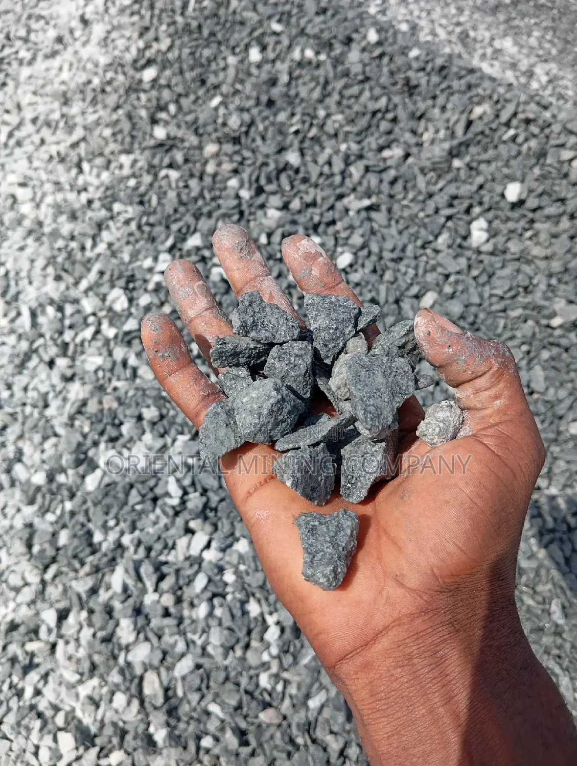 Iron Chippings and Granite From Oriental Mining Company