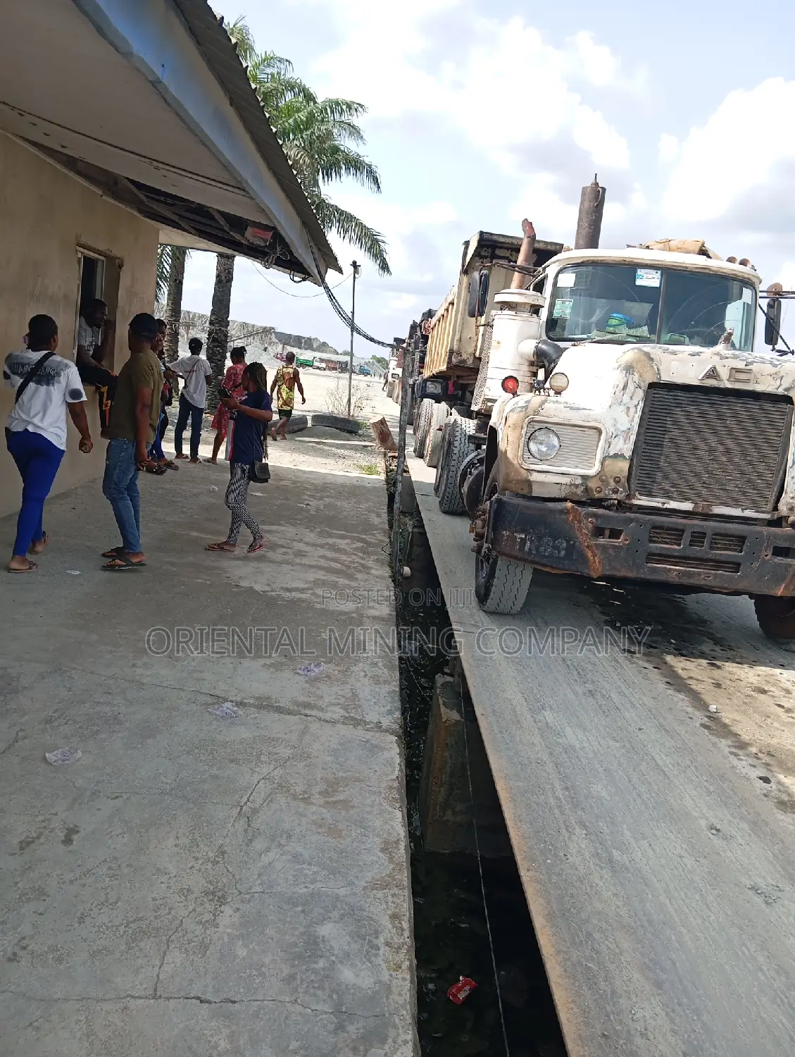 Iron Chippings and Granite From Oriental Mining Company