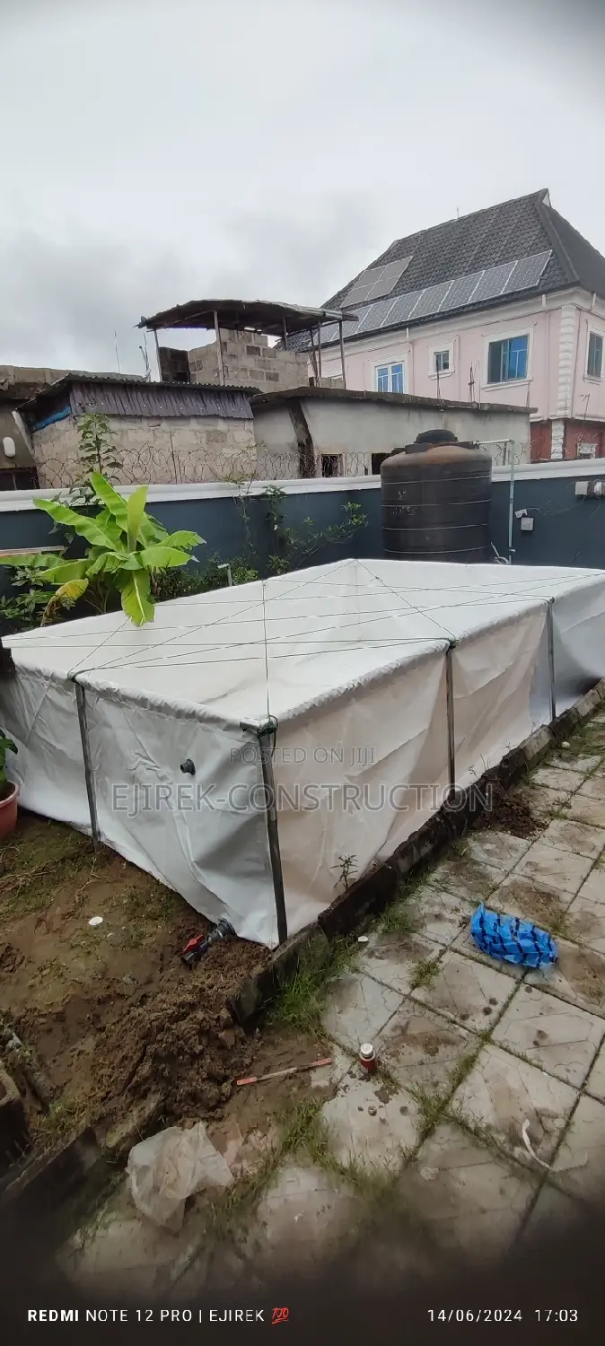Easy Modern Tarpaulin Fish Pond