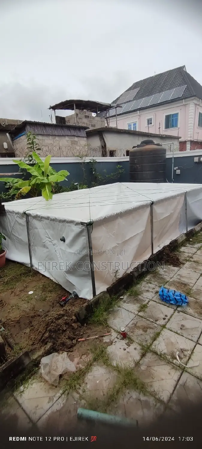 Easy Modern Tarpaulin Fish Pond