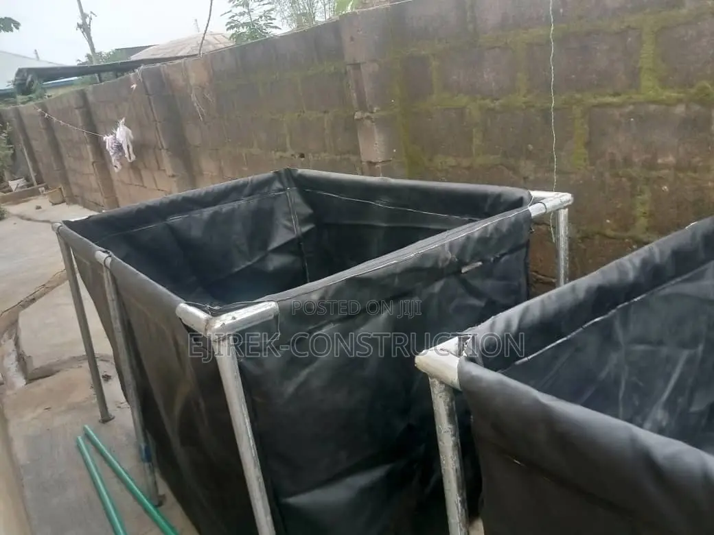 Mobile Tarpaulin Fish Pond (For Small Scale)