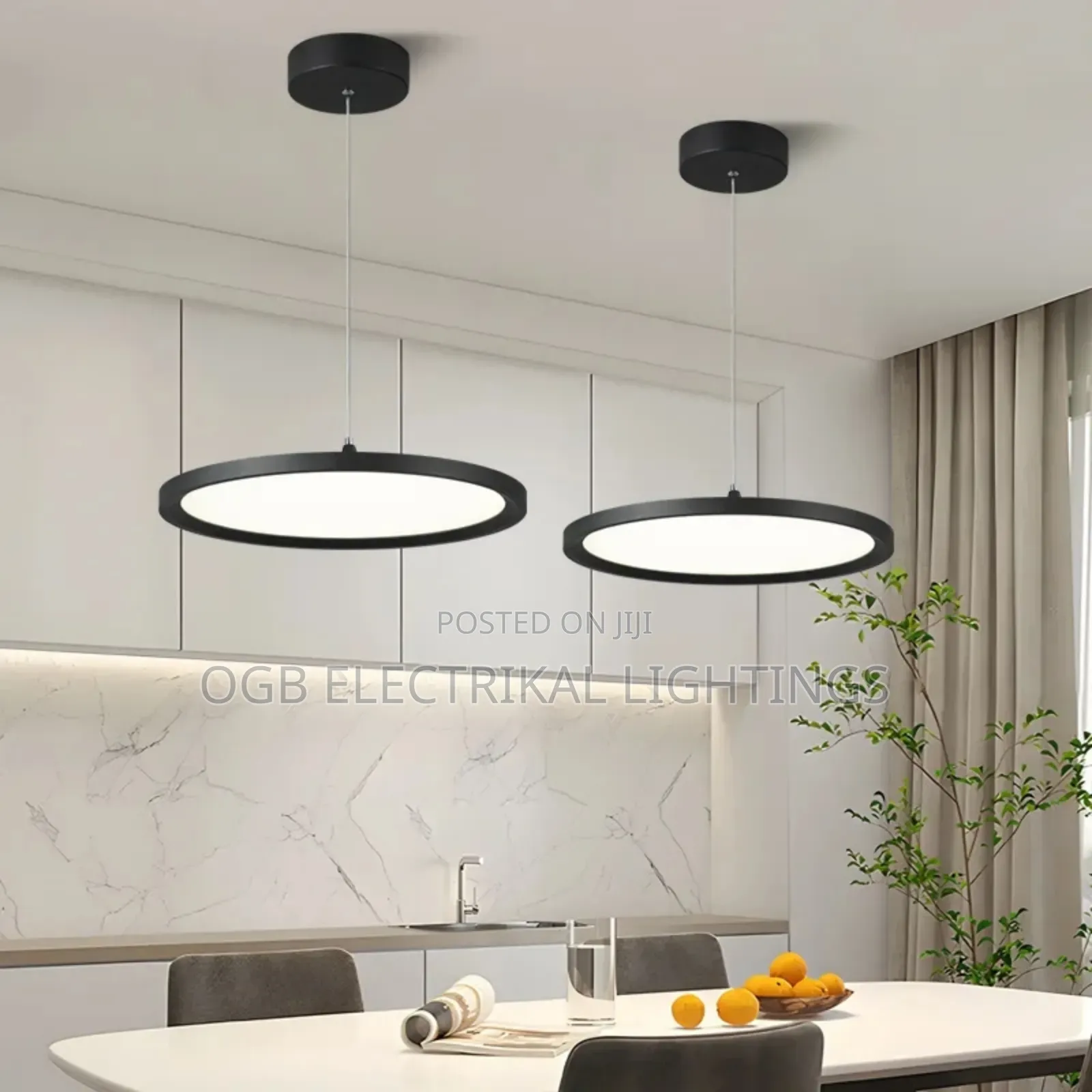 Nordic Circular Led Pendant
