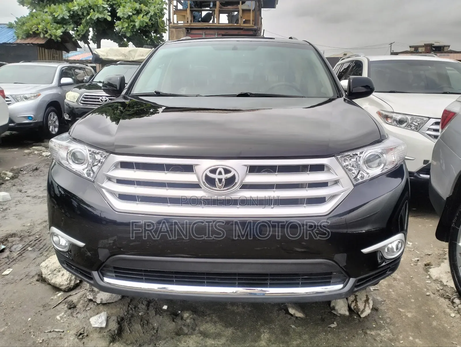 Toyota Highlander Limited 3.5l 4WD 2013 Black