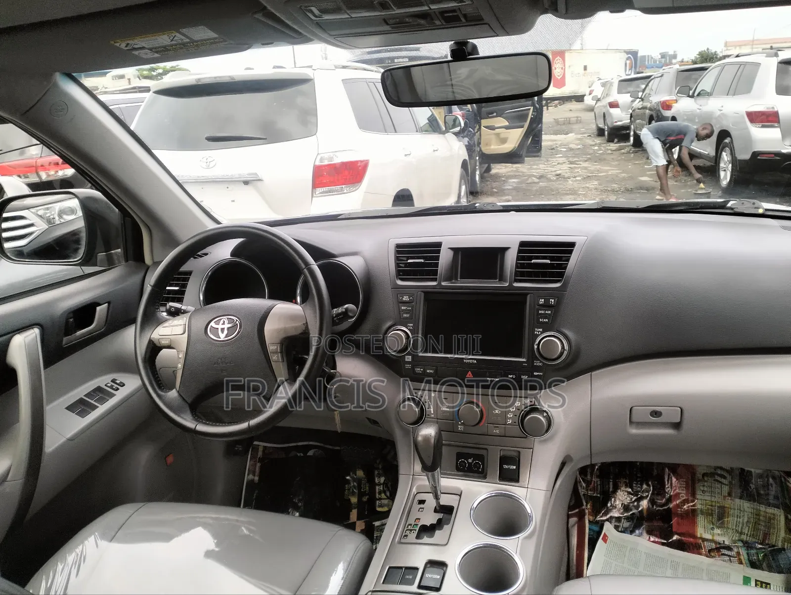 Toyota Highlander Limited 2008 Gray