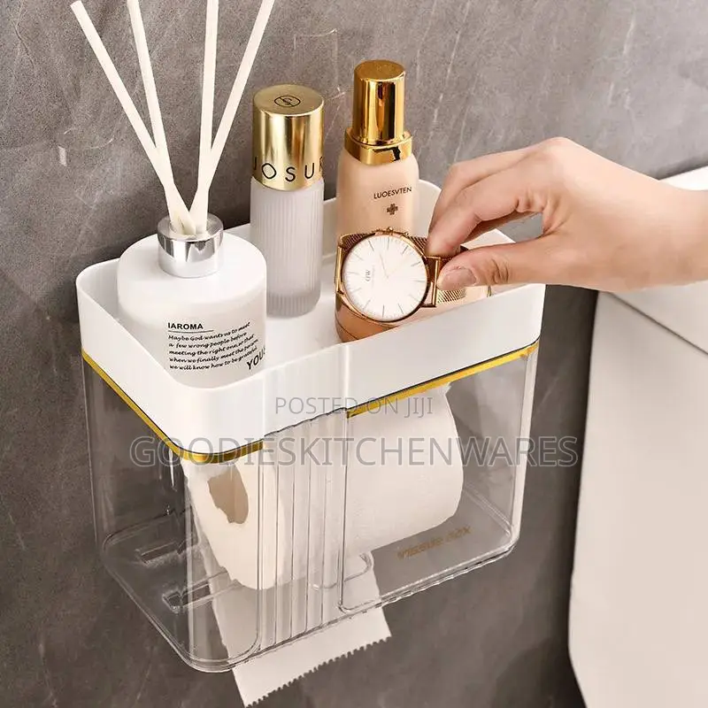 Transparent Tissue Holder ( Wall Mounted)