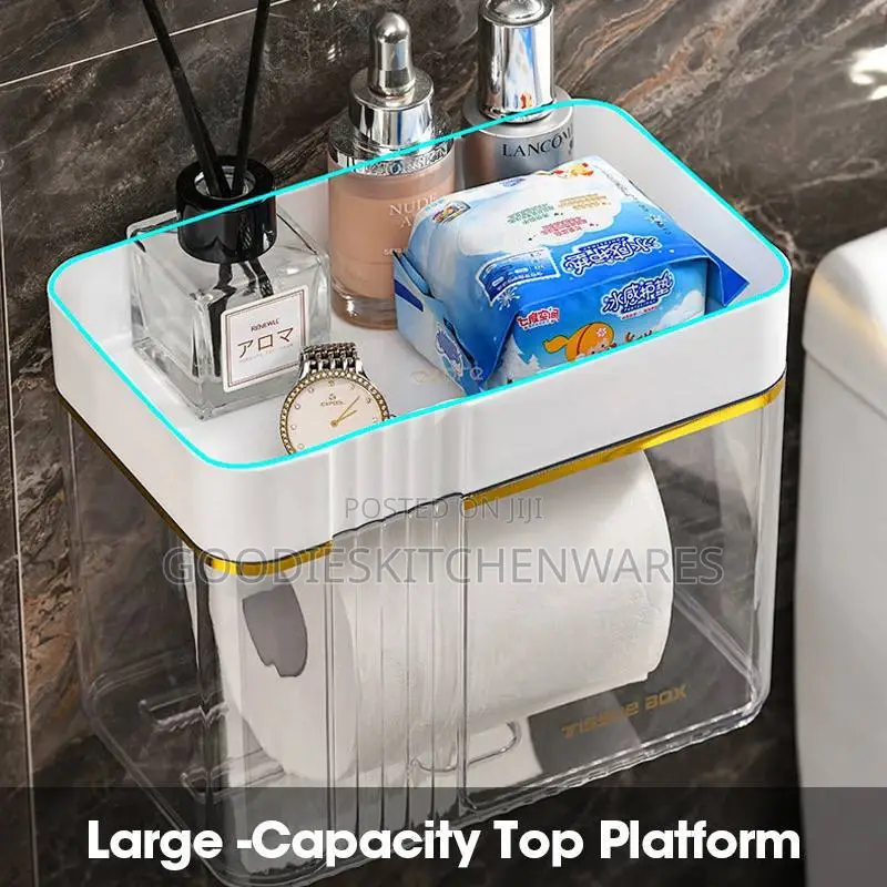 Transparent Tissue Holder ( Wall Mounted)