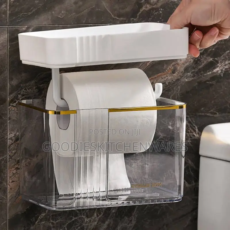 Transparent Tissue Holder ( Wall Mounted)