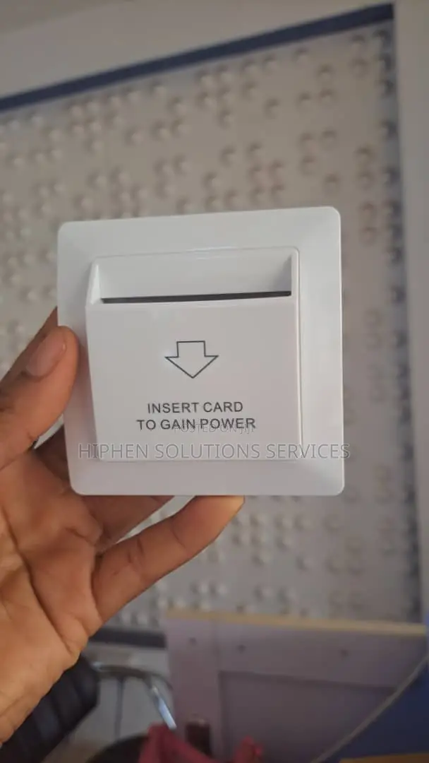 Single Card Energy Saving Switch, 240 V, 40 Amp