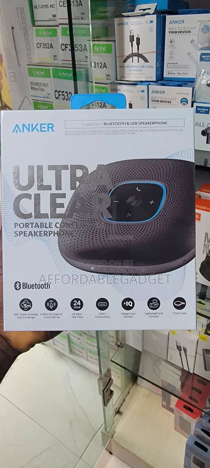 Anker Portable Conf Speaker Phone
