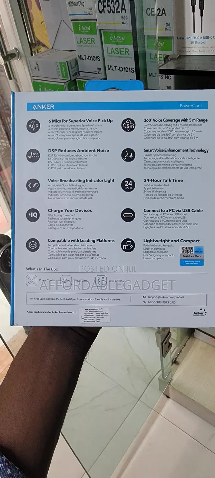 Anker Portable Conf Speaker Phone