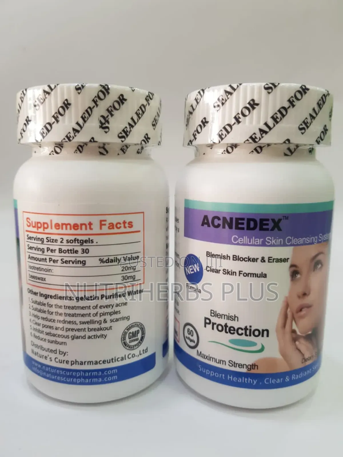 Acnedex Pimples and Acne Removal 60 Softgel