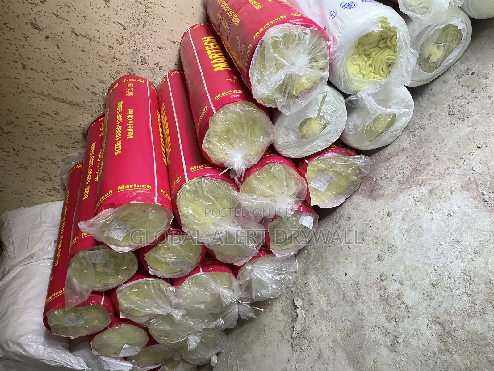 Fiberglass With Aluminum Foil
