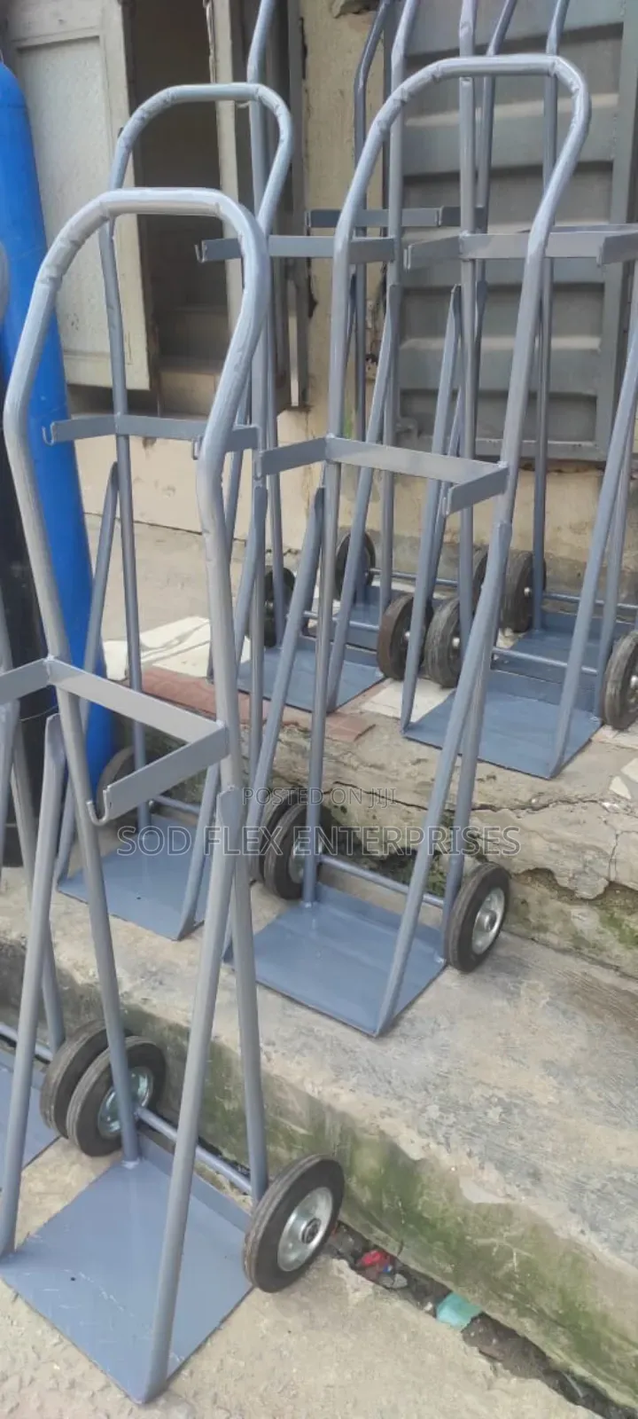 Single Heavy Duty Trolley Gas Cylinder