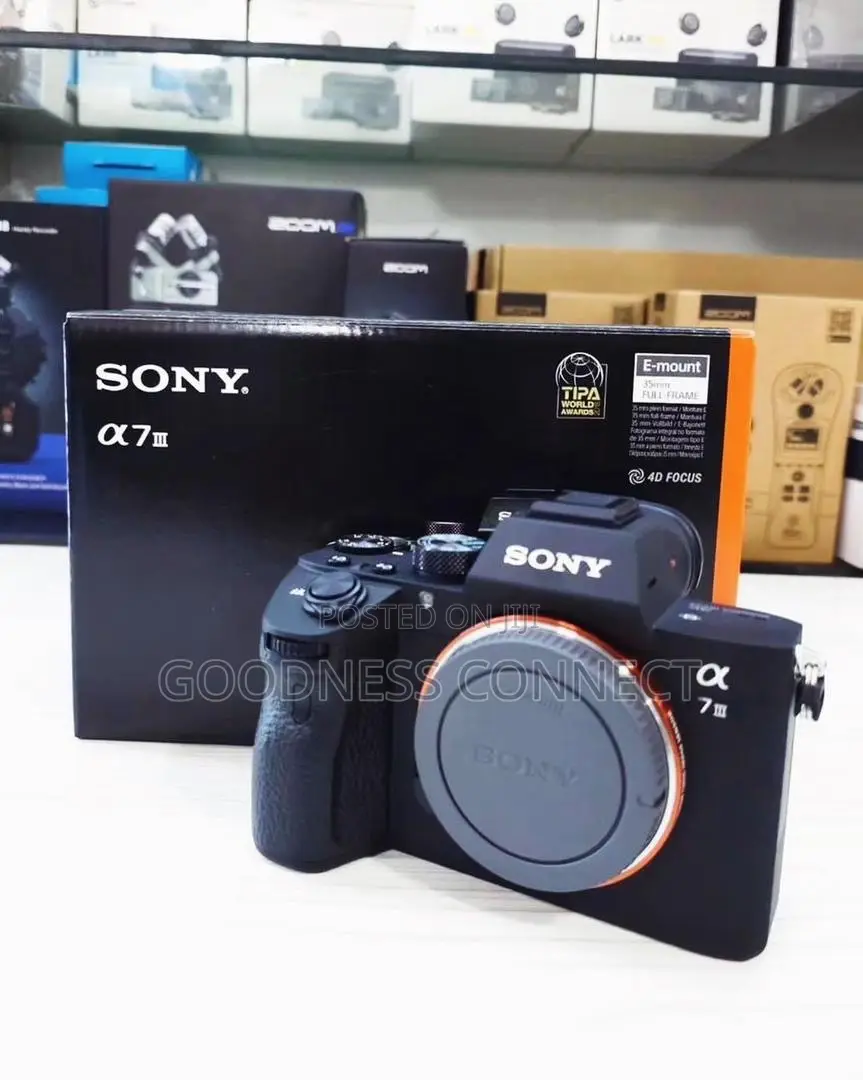 SONY CAMERA A7iii Body